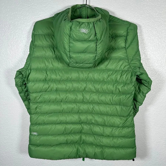 Skhoop The Lisa Jacket Down Filled Green Coat  Large - Picture 9 of 13